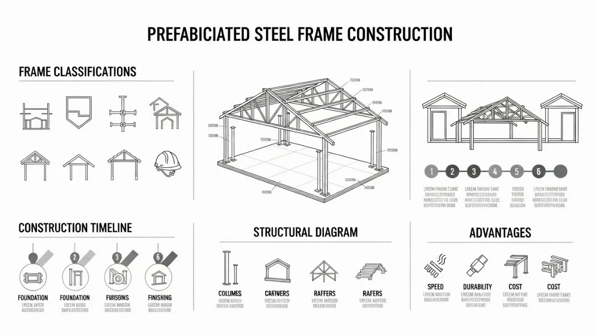 Bảng báo giá chi tiết vật liệu và chi phí thi công nhà thép tiền chế