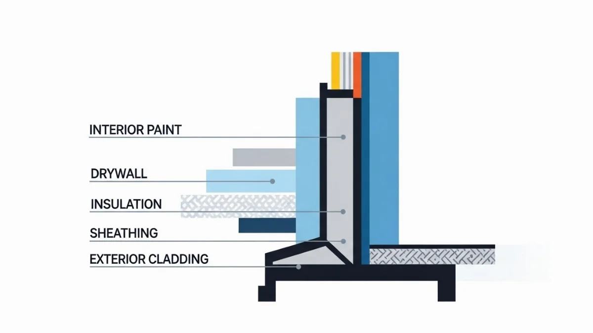 Sân vườn hiện đại với vật liệu ngoại thất đá tự nhiên và cây xanh