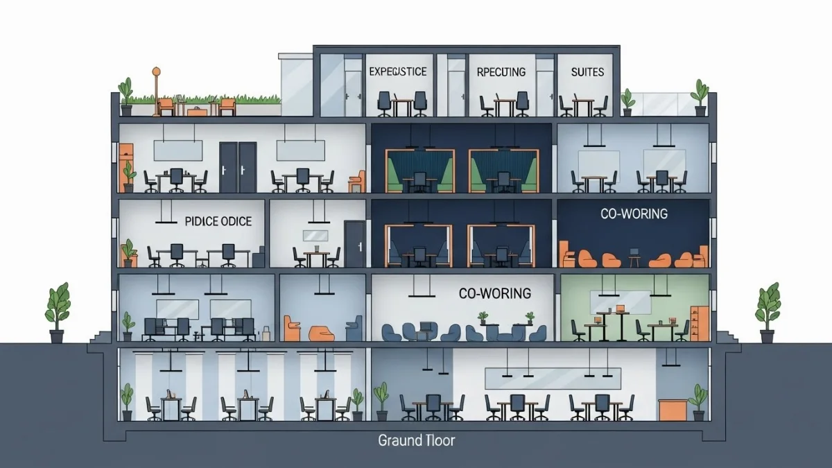 Nội thất văn phòng lắp ghép hiện đại, tiện nghi và tối ưu công năng