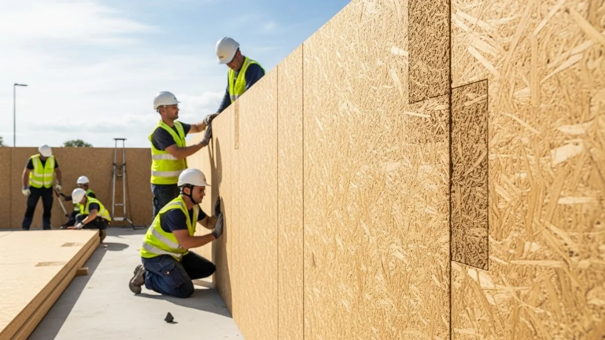 Tấm sợi tre có cấu tạo nhiều lớp chắc chắn, bền đẹp, thân thiện môi trường