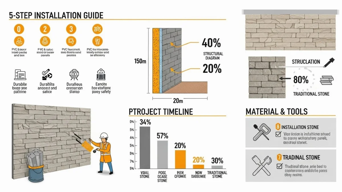 Tấm PVC giả đá mang đến vẻ đẹp sang trọng cho không gian nhà vệ sinh
