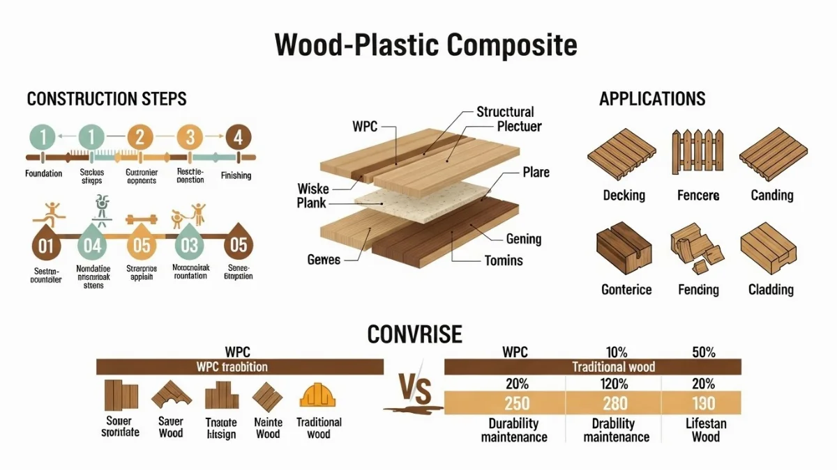 So sánh chi tiết ưu nhược điểm gỗ nhựa và gỗ tự nhiên