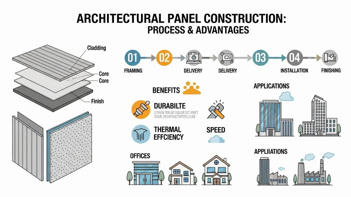 Ứng dụng tấm panel trong xây dựng kho lạnh công nghiệp