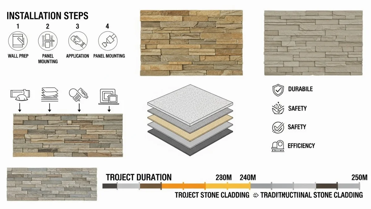 Tấm PVC giả đá có giá thành hợp lý, dễ tiếp cận