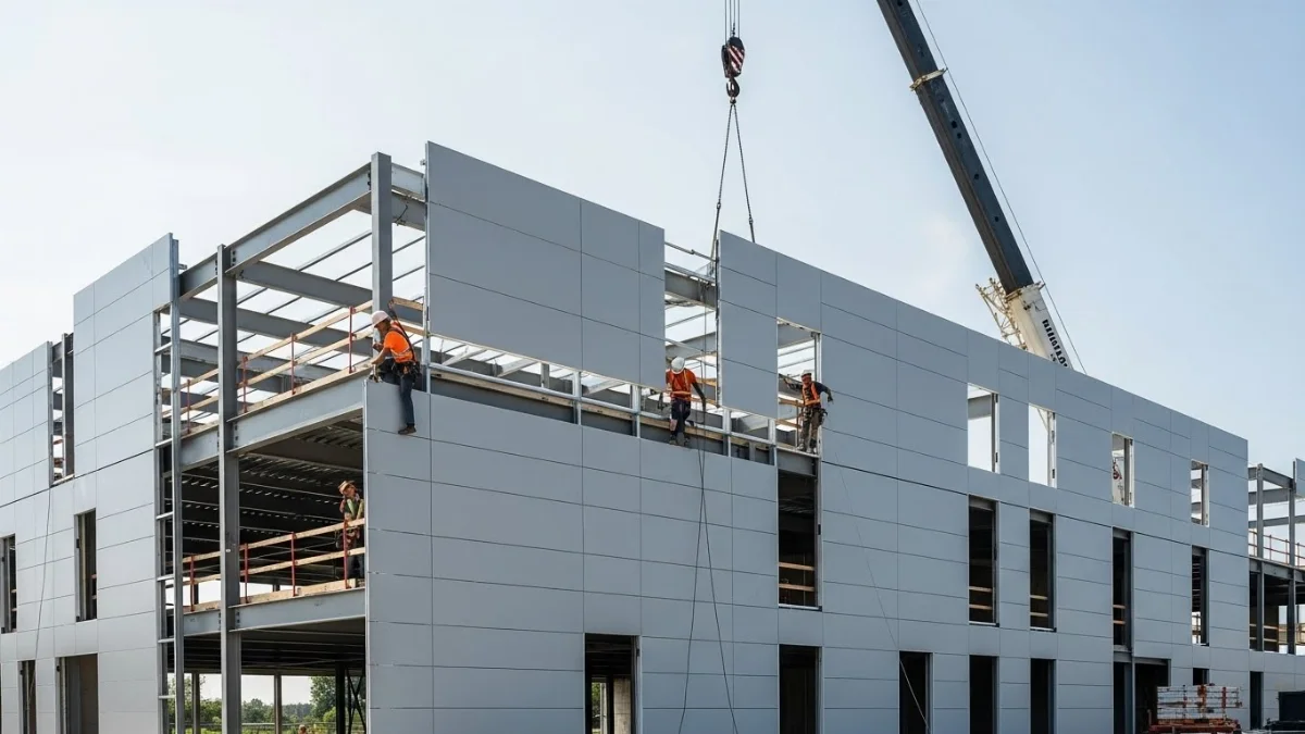 Cấu tạo ba lớp đặc trưng của tấm panel cách nhiệt