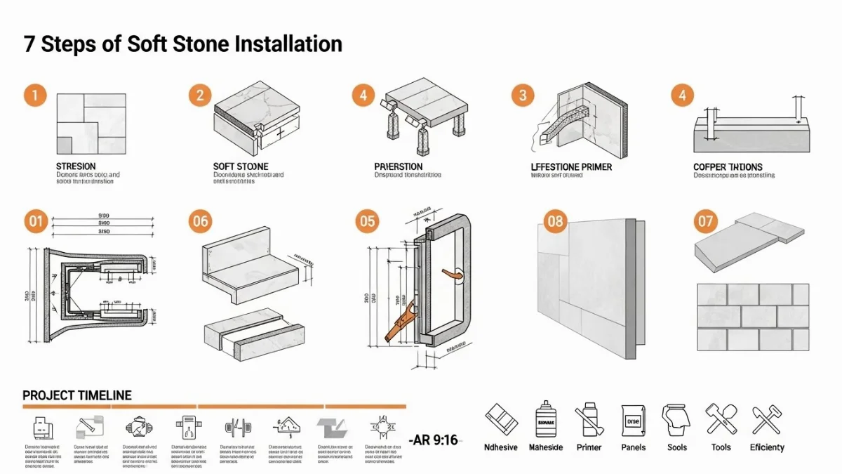 Chuyên gia đang kiểm tra chất lượng đá mềm và tư vấn giải pháp thi công hiệu quả.