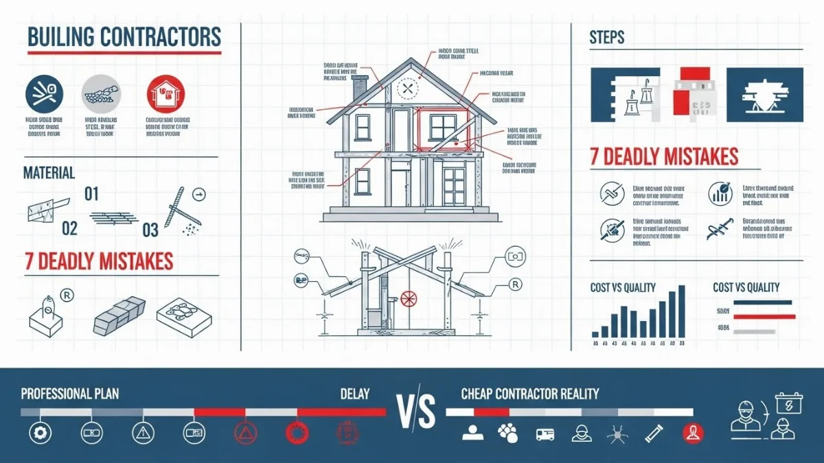 Nhóm thợ xây chuyên nghiệp thảo luận kế hoạch làm việc hiệu quả tại công trường