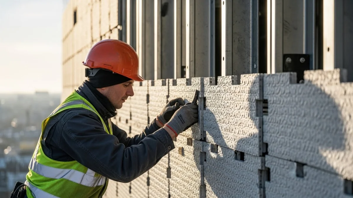 Ứng dụng đá ốp tường phòng khách sang trọng với vân đá tự nhiên