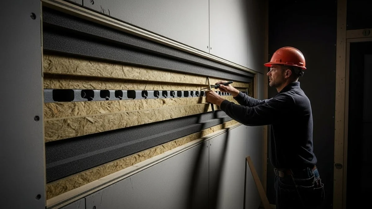 Phân biệt vật liệu tiêu âm và cách âm trong xử lý tiếng ồn