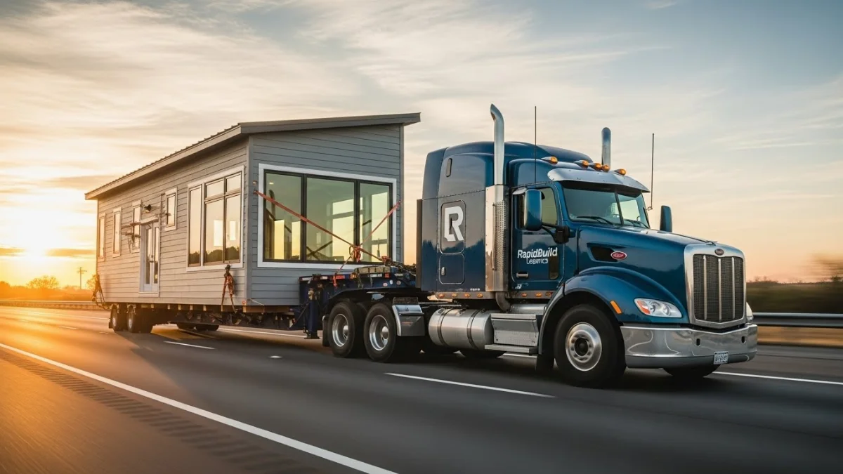 Mô hình nhà tiền chế hiện đại với cấu trúc thép vững chắc và tiện nghi