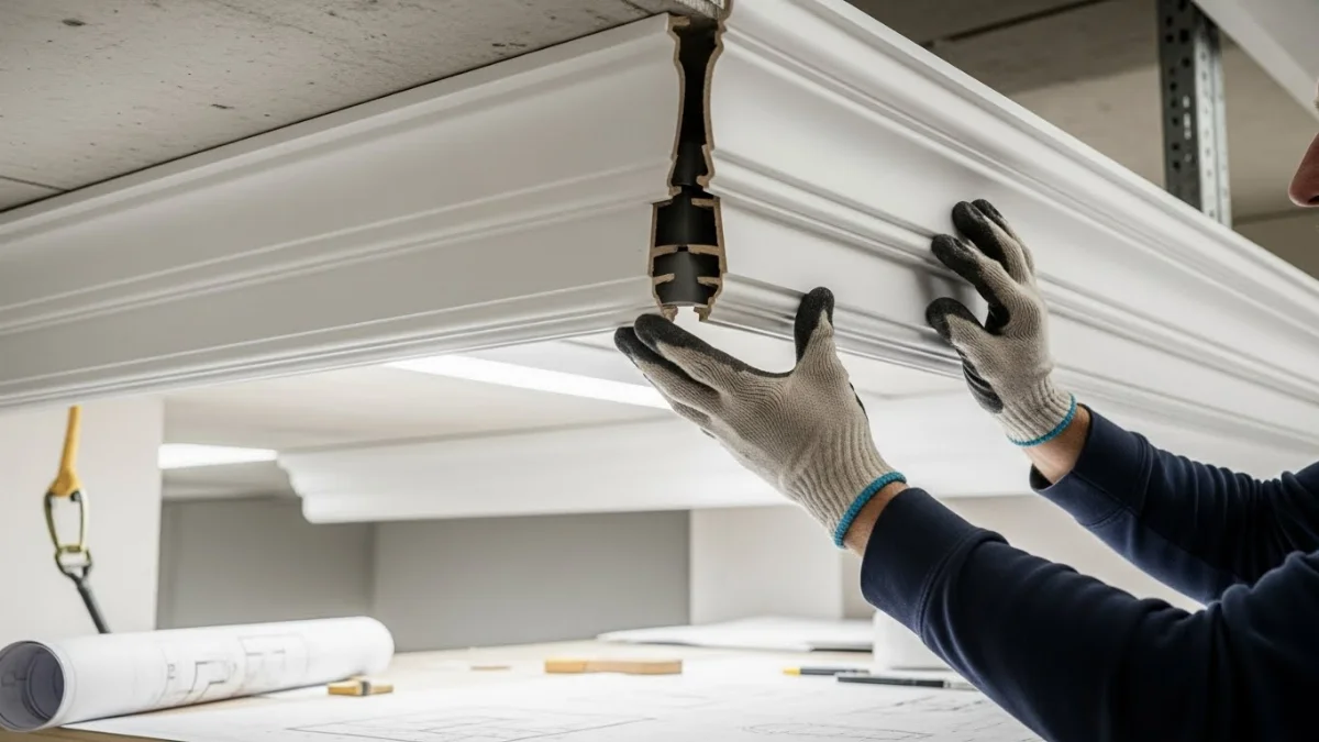 Phào chỉ PU mang lại vẻ đẹp sang trọng, đẳng cấp cho không gian sống