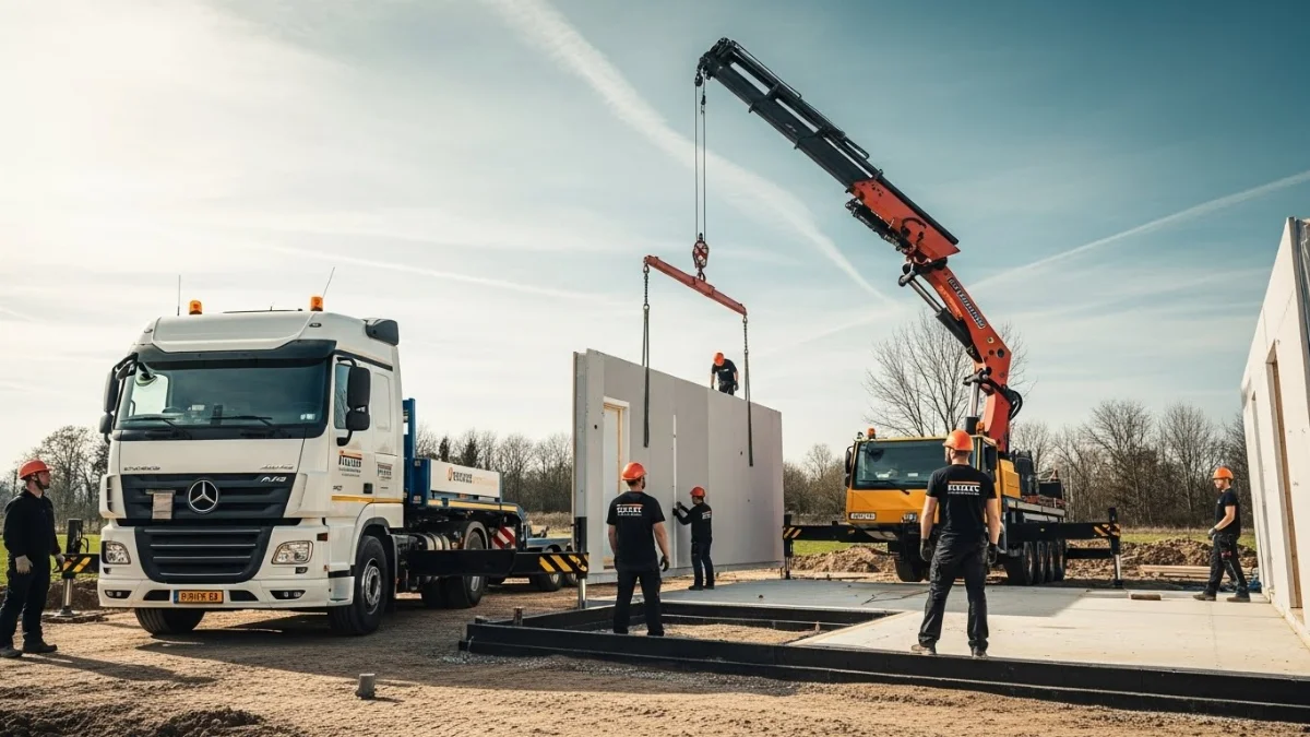 Thi công phần móng nhà tiền chế chắc chắn cho công trình