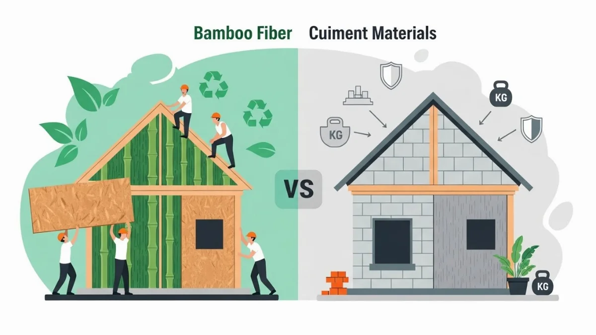 Tấm xi măng bền chắc làm sàn hoặc vách ngăn chống cháy hiệu quả