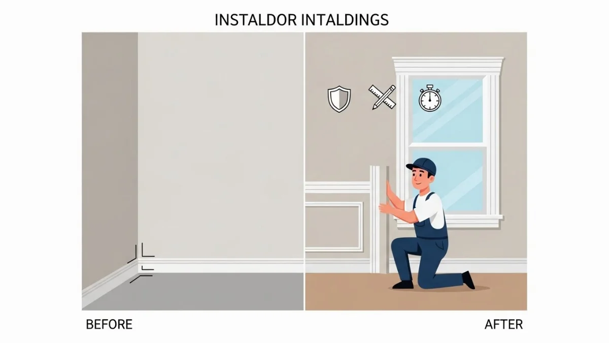 Phào chỉ PU tạo điểm nhấn tinh tế cho nội thất