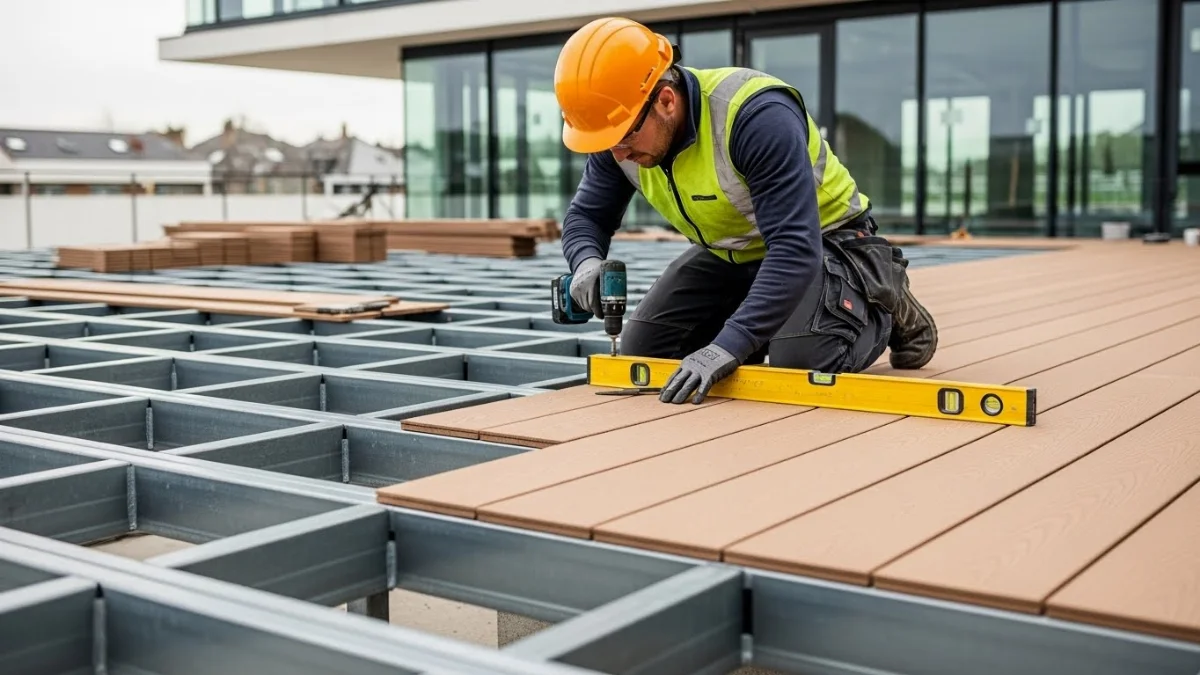 Hình ảnh các thành phần chính cấu tạo nên gỗ nhựa WPC bền vững