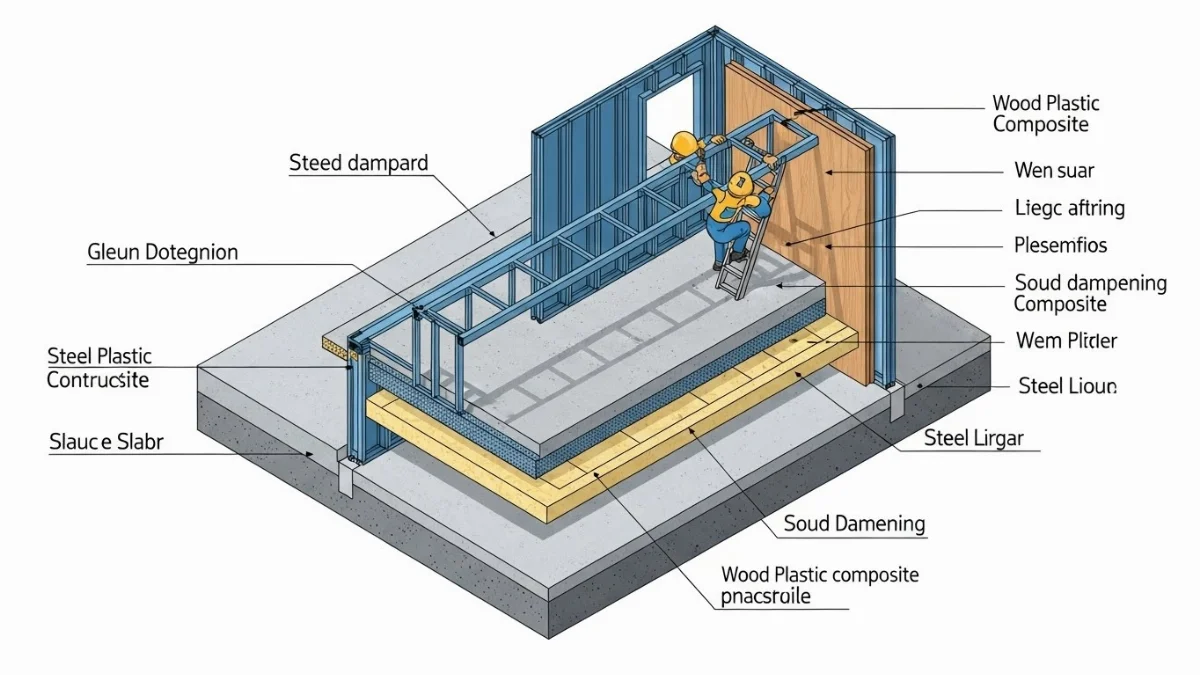 Các mẫu tấm ốp tường gỗ nhựa đa dạng màu sắc và vân gỗ, phù hợp nhiều phong cách nội thất