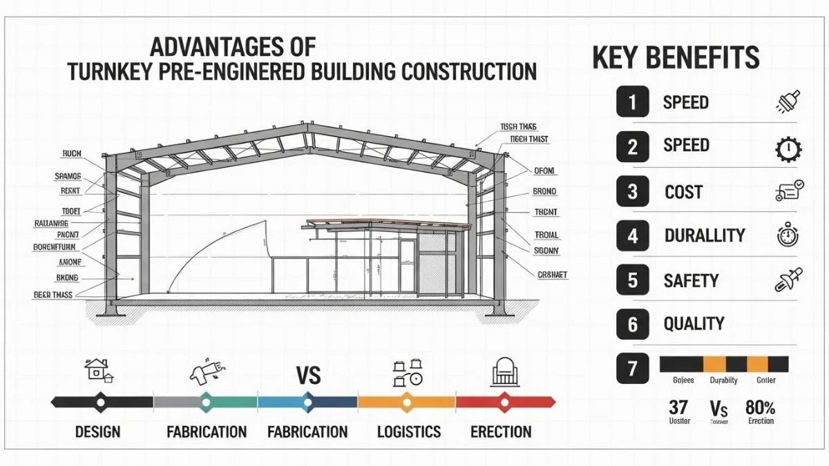 Công trình nhà tiền chế trọn gói hoàn thiện với kiến trúc hiện đại