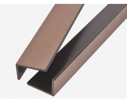 Phụ Kiện Sàn Gỗ Ngoài Trời V Nẹp Sàn EuroStark EU-V40H60