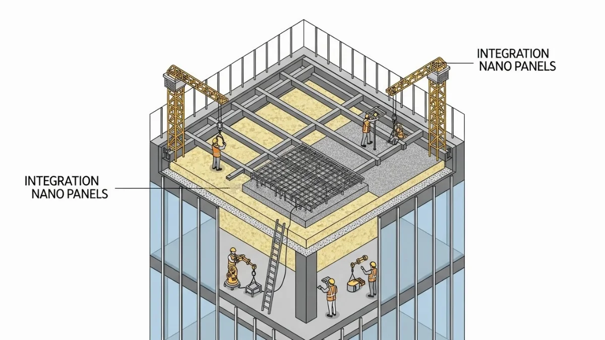 Tấm nano ốp tường phòng khách sang trọng, hiện đại thu hút mọi ánh nhìn