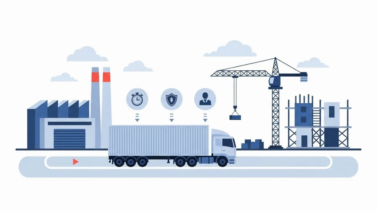 Phối cảnh thiết kế nhà tiền chế hiện đại cần sự tính toán kỹ lưỡng