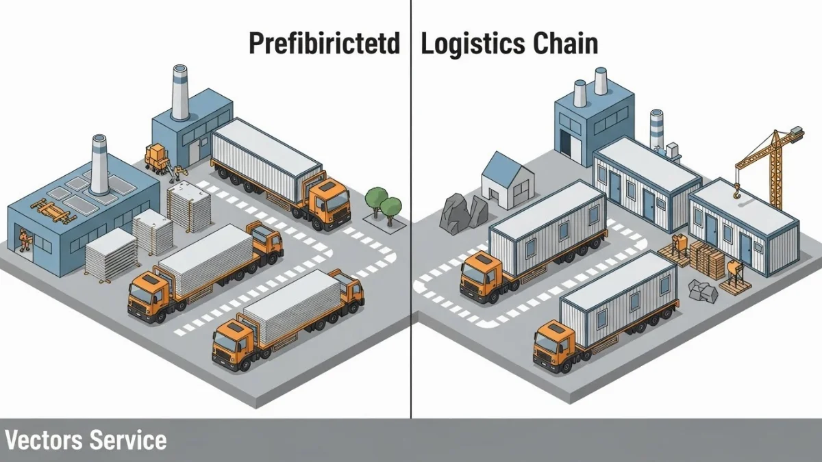 So sánh chi tiết cấu tạo nhà tiền chế và nhà lắp ghép bằng hình ảnh