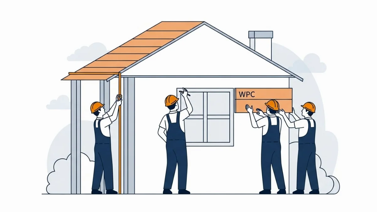 Kỹ thuật lắp đặt khung xương sàn gỗ nhựa composite đúng chuẩn