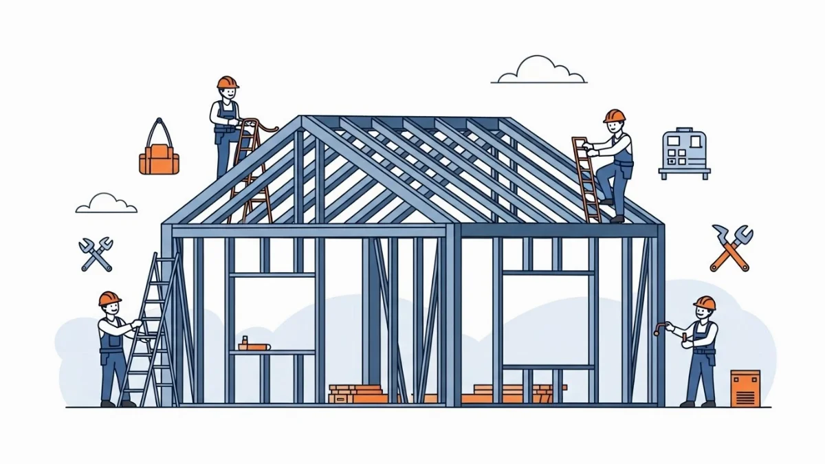 Phân tích chi tiết các yếu tố ảnh hưởng đến đơn giá khung thép tiền chế