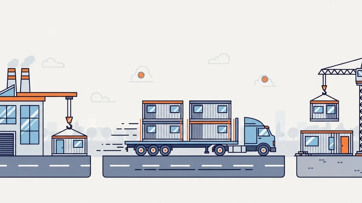 Lắp dựng khung thép nhà tiền chế nhanh chóng và chính xác