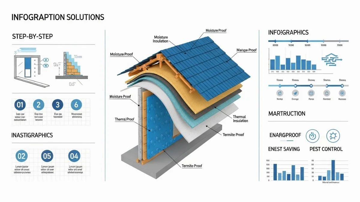 Đánh giá chi phí và chất lượng vật liệu chống ẩm cách nhiệt cho công trình.