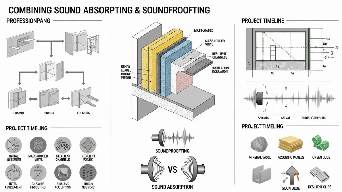 Thi công giải pháp xử lý âm thanh cho phòng nghe nhạc tại nhà