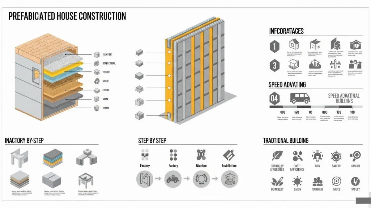 Góc thư giãn trong ngôi nhà lắp ghép gần gũi thiên nhiên