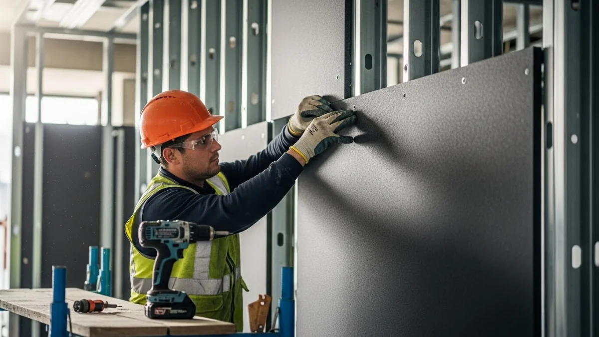 Tấm tiêu âm polyester fiber đa dạng màu sắc cho không gian hiện đại