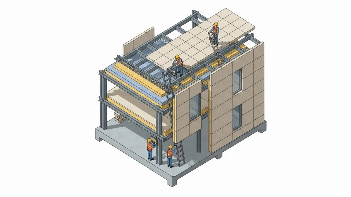 Tấm đá mềm ốp trang trí tường phòng khách tạo điểm nhấn sang trọng