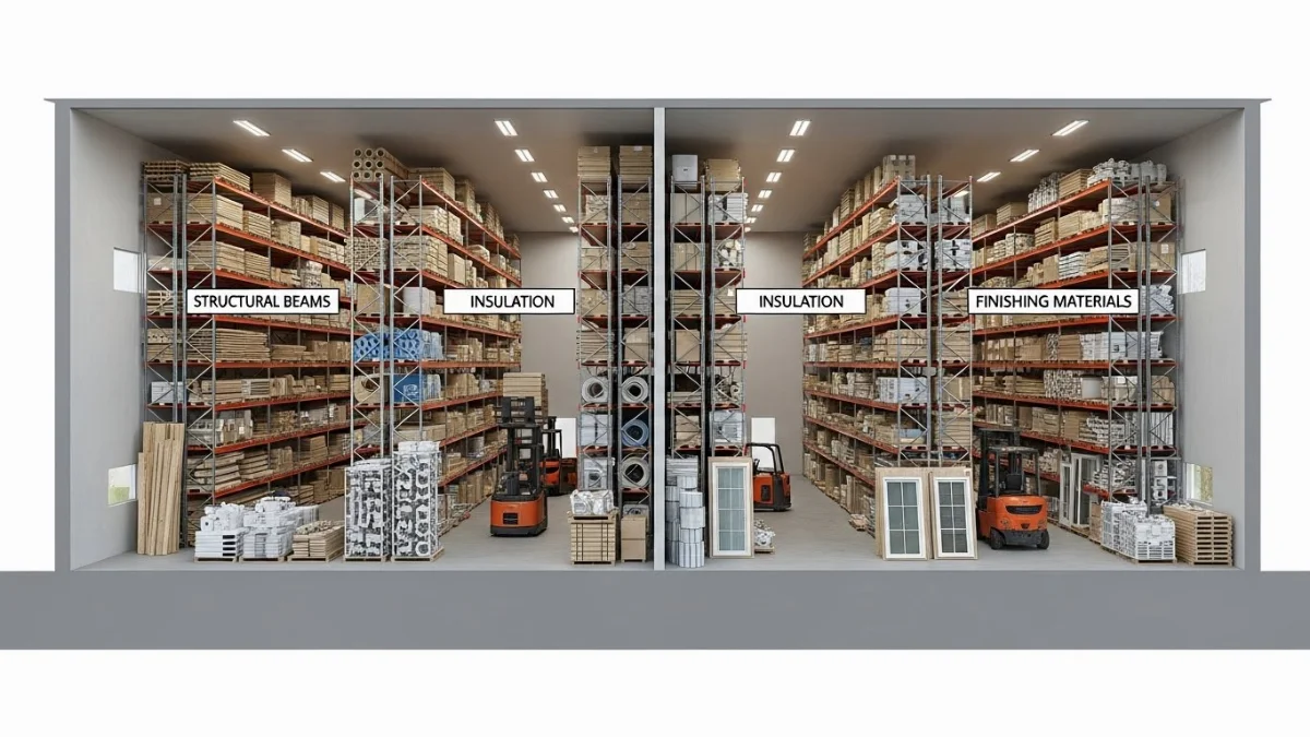 Mẫu nhà tiền chế cấp 4 đẹp, thiết kế hiện đại, tối ưu không gian sống