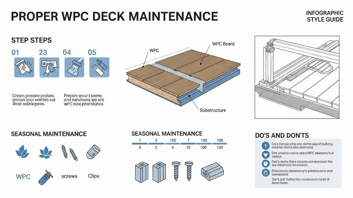 Sử dụng sản phẩm bảo vệ giúp gỗ nhựa ngoài trời luôn như mới