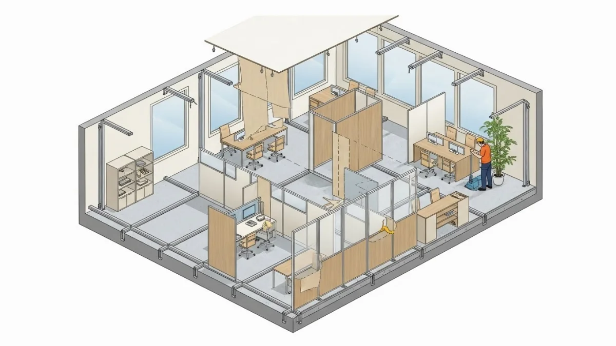Vách ngăn gỗ nhựa CNC với họa tiết phức tạp trang trí phòng ăn sang trọng