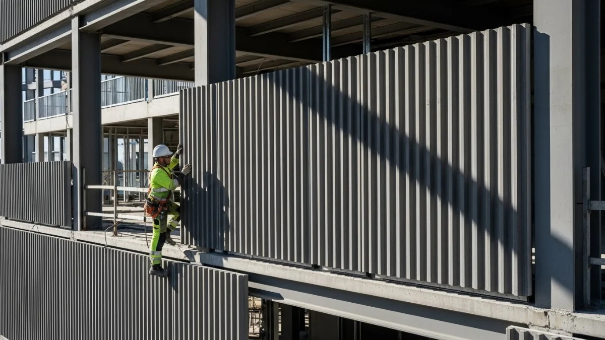 Hình ảnh lam sóng trang trí mang lại vẻ đẹp hiện đại và sang trọng cho không gian