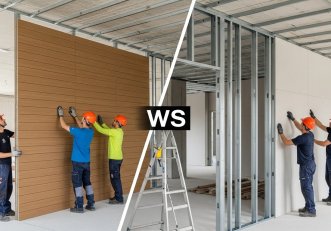 So Sánh Vách Ngăn Gỗ Nhựa & Vách Thạch Cao: Đâu Là Lựa Chọn Tối Ưu?