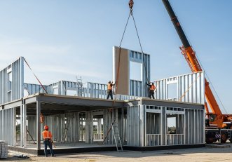 Top 99+ Mẫu Nhà Tiền Chế 2 Tầng Đẹp, Hiện Đại | Tối Ưu Không Gian & Chi Phí 2026