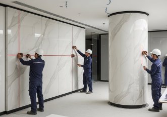 Báo Giá Thi Công PVC Giả Đá Tường, Cột, Quầy Bar Trọn Gói 2026